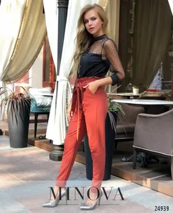 Брюки 2107-терракотовый Minova