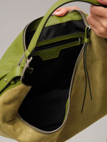 Сумка хобо Azaro 30861 зеленый бамбук