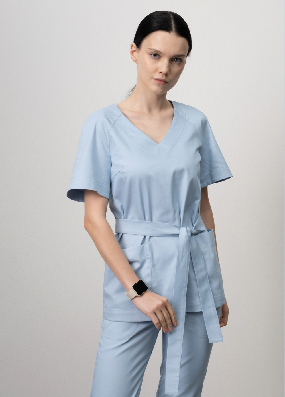 Медицинская туника с рукавом реглан