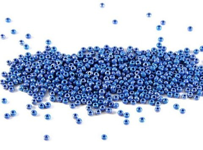 Бисер 10/0 PRECIOSA, 50 г, св. синий
