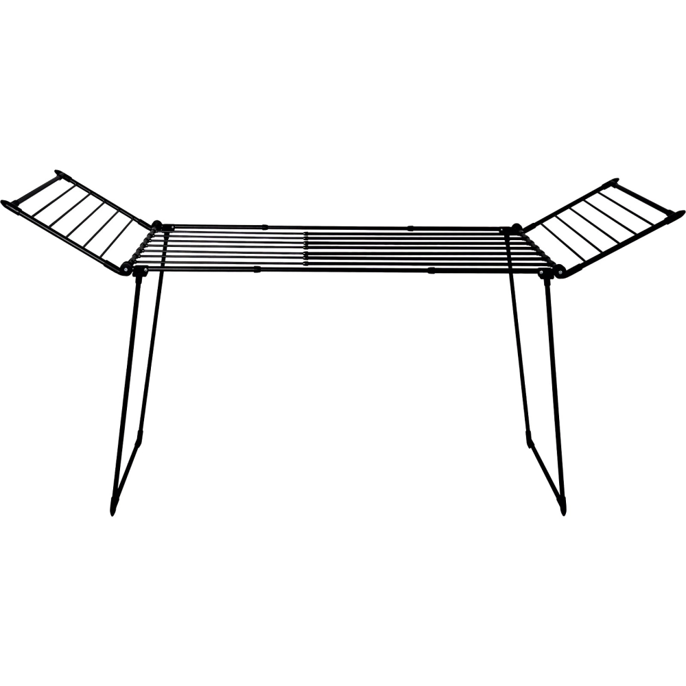 Сушилка для белья, раздвижная, 183-260*60*108 см, мах 20 кг, цвет черный