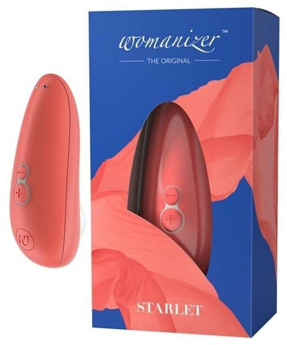 Бесконтактный клиторальный стимулятор Womanizer Starlet 2 коралловый