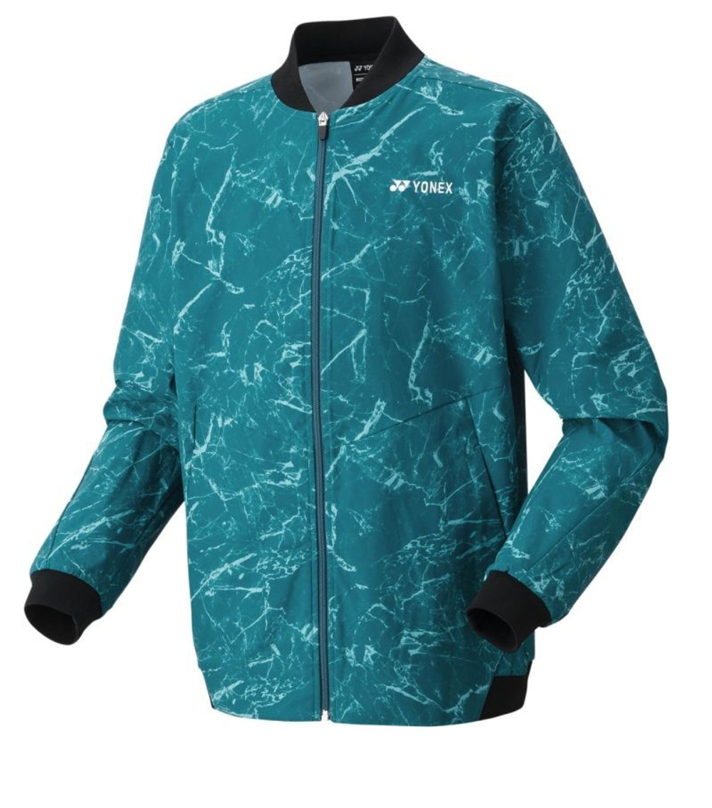 Мужская теннисная кофта Yonex Club Warm-up - Бирюзовый