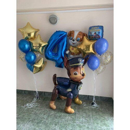 Композиция из шаров «Щенячий Патруль»