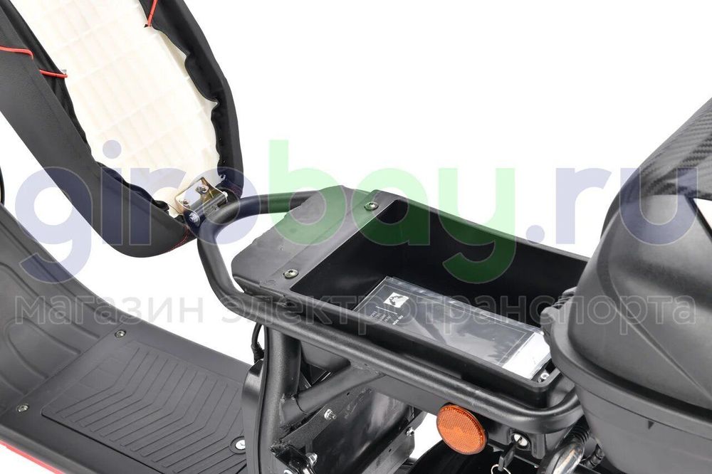 Электроскутер CityCoco WHITE SIBERIA PRO 2500w (Черный) фото 26 фото №30