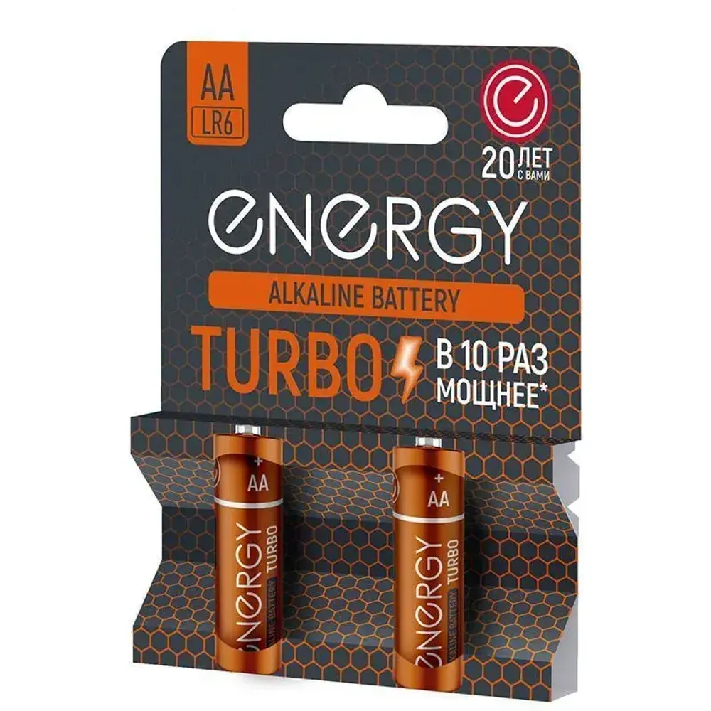 Батарейка алкалиновая Energy Turbo LRB (AА)