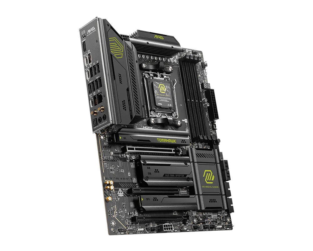 Материнская плата MSI MAG X870E TOMAHAWK WIFI AM5 4xDDR5 4xSATA3 RAID 4xM.2 HDMI 3xType-C ATX