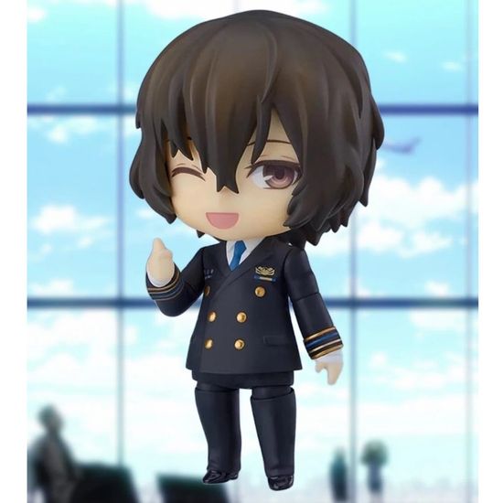 Фигурка нендороид Великий из бродячих псов, Осаму Дадзай пилот, 10 см