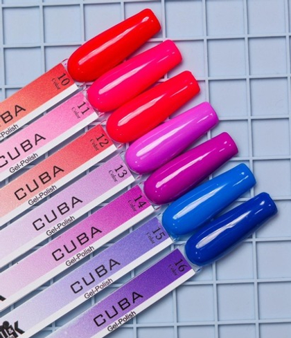 14 гель-лак Cuba M&К, 10мл