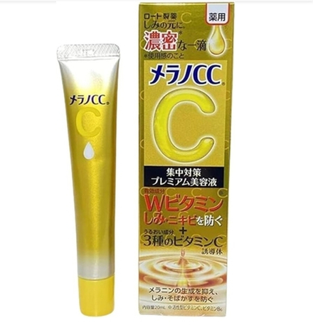 ROHTO Melano CC Vitamin C - сыворотка премиум-класса с 3 видами витамина С