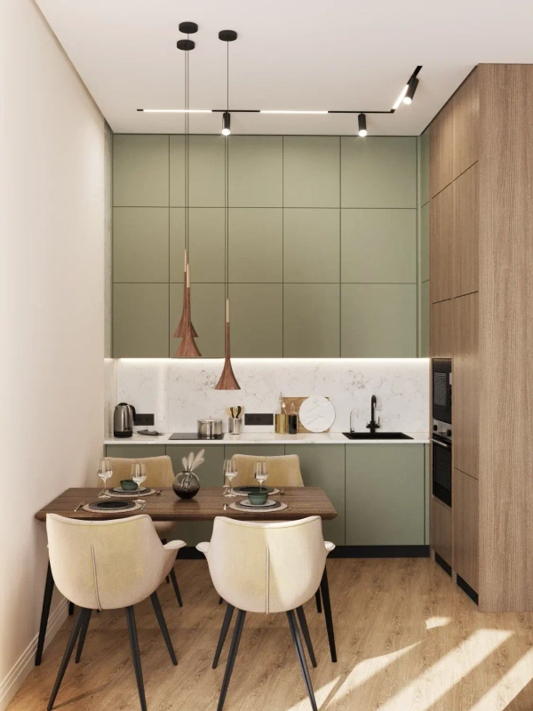 Примеры современных дизайнов кухонь из интернета