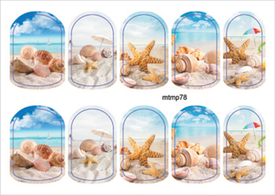 Термопленка ALLURE Арт.mtmp78 Набор 10 шт