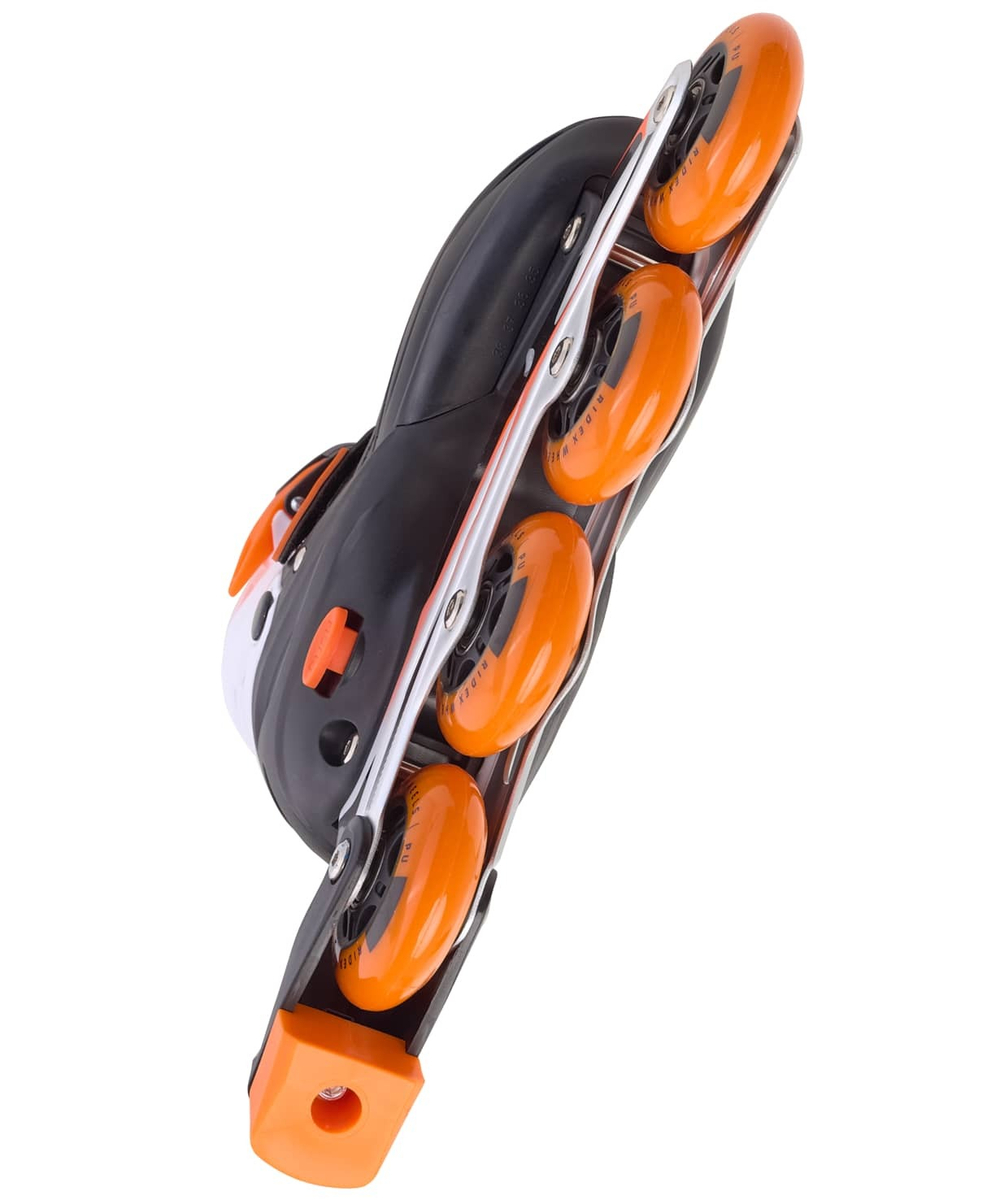Ролики раздвижные Allure Orange, алюминиевая рама