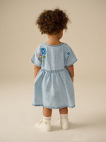 Платье джинсовое для девочки Next E86-992, Голубой