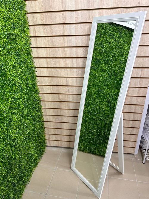 Зеркало напольное. Деревянный каркас беж 1600*600 мм