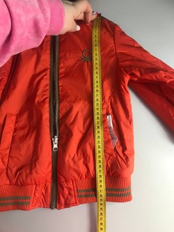 Куртка Benetton двухсторонняя на 4-5 лет