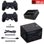 Игровая консоль, ТВ-приставка с беспроводным контроллером "M8 Plus - Game Station" 2 Геймпада, 64bit, 10000игр, 32GB/ 64GB
