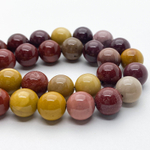 Бусины Мукаит, диаметр 10,2-10,4 мм, цена за 18-19 шт (1/2 нити)