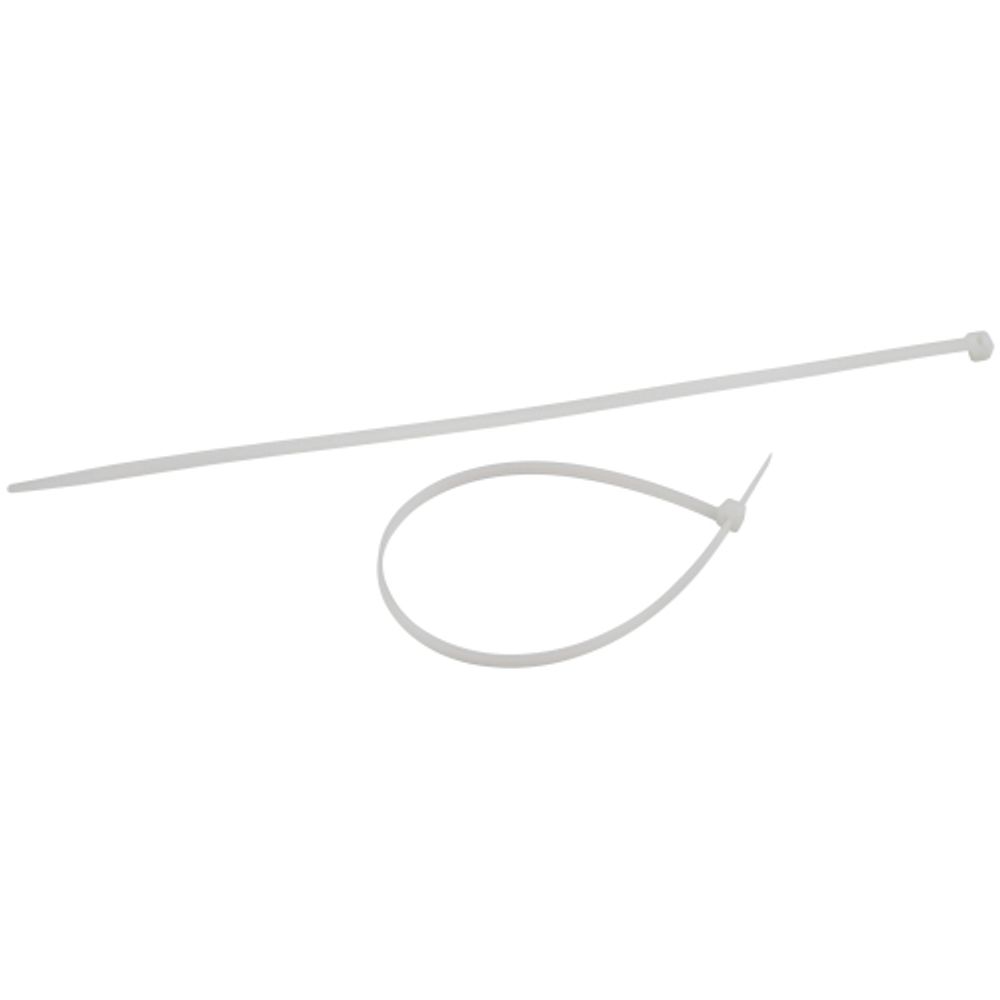 Кабельная стяжка ЭРА NO-224-210 (хомут) нейлоновая 4.8 х 250 мм белая (25 шт/уп)