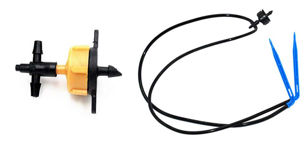 Разветвитель на 2 микротрубки для капельниц