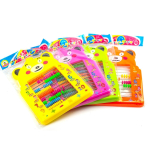 Счеты, Alingar, пластик, с подставкой, 10 десятков "Мишка", 15 см х 24 см