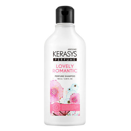 Шампунь для поврежденных волос Романтик KeraSys Lovely & Romantic Parfumed Shampoo 180мл