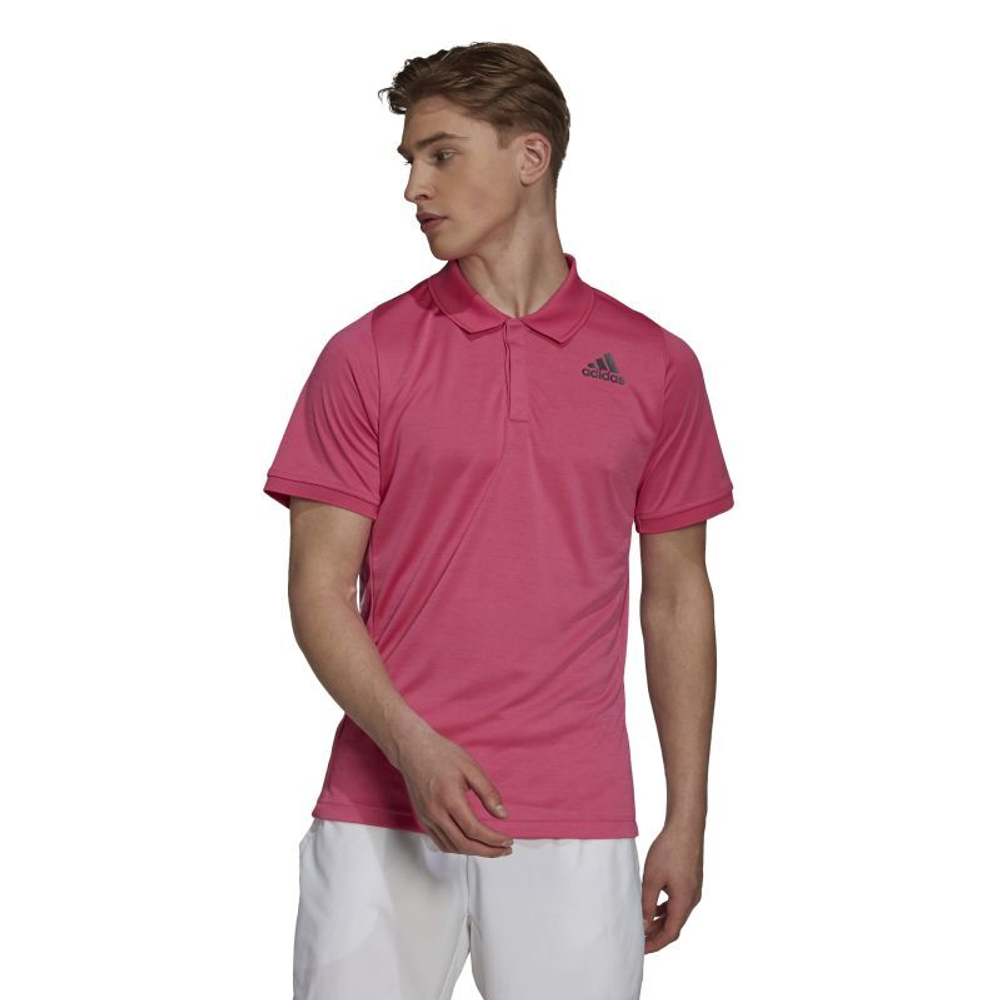 Теннисное поло Adidas Freelift Polo M - pink/black