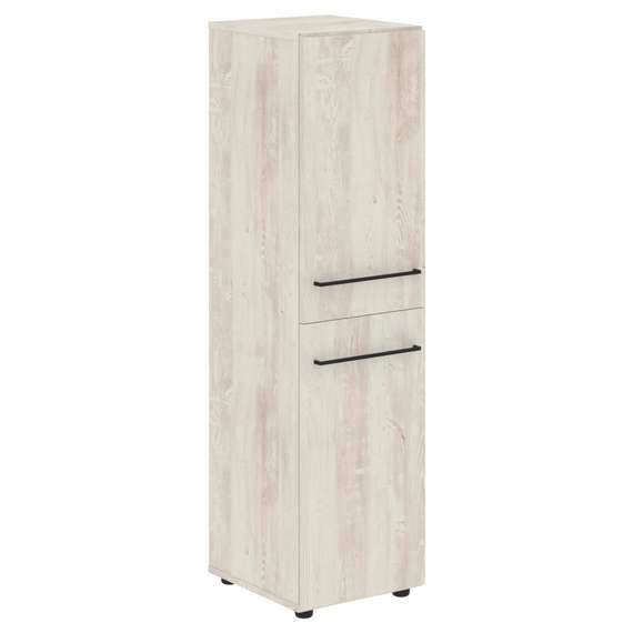 Шкаф колонка с 2-мя глухими малыми дверьми LMC 40.4  400х430х1517 LOFTIS