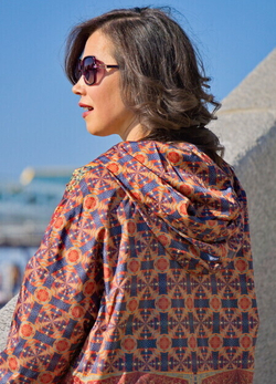 Куртка "Дама с единорогом", по мотивам серии средневековых гобеленов «Дама с единорогом»