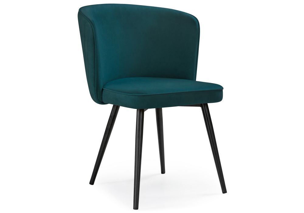 Стул на металлокаркасе Фрибур velutto 20 / черный