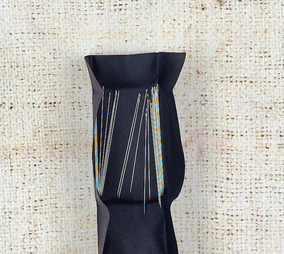 Иглы швейные ручные для бисера, 0,5х55 мм, 25 игл