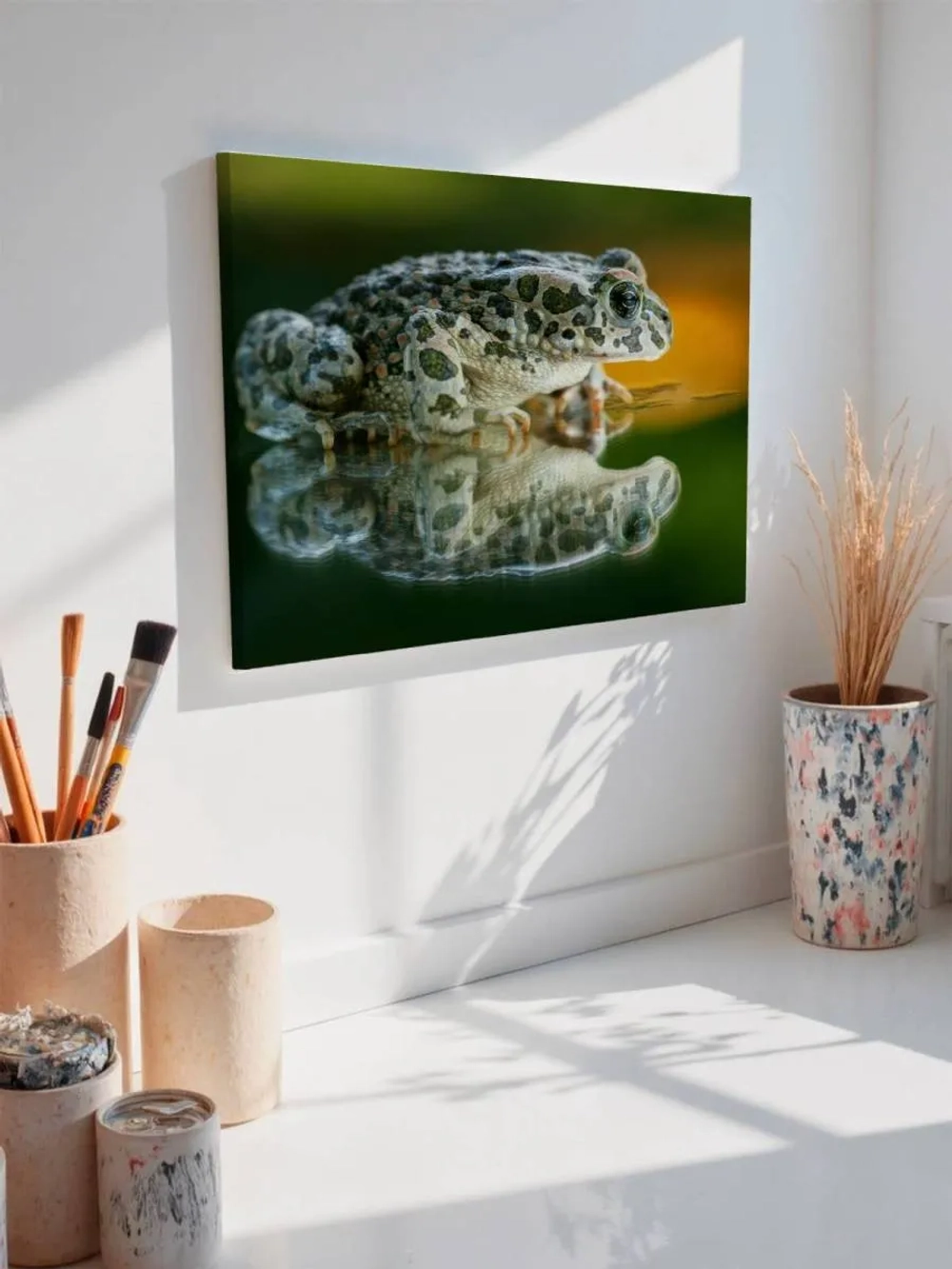 Картина на стену 40 X 50 Лягушка