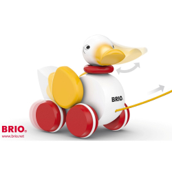 Brio - Тянущая игрушка "Утка" 30323 / артикул   30323  / GTIN 7312350303230