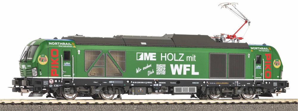 Гибридный локомотив BR 248 Northrail/PIKO/WFL VI + звук + декодер PluX22