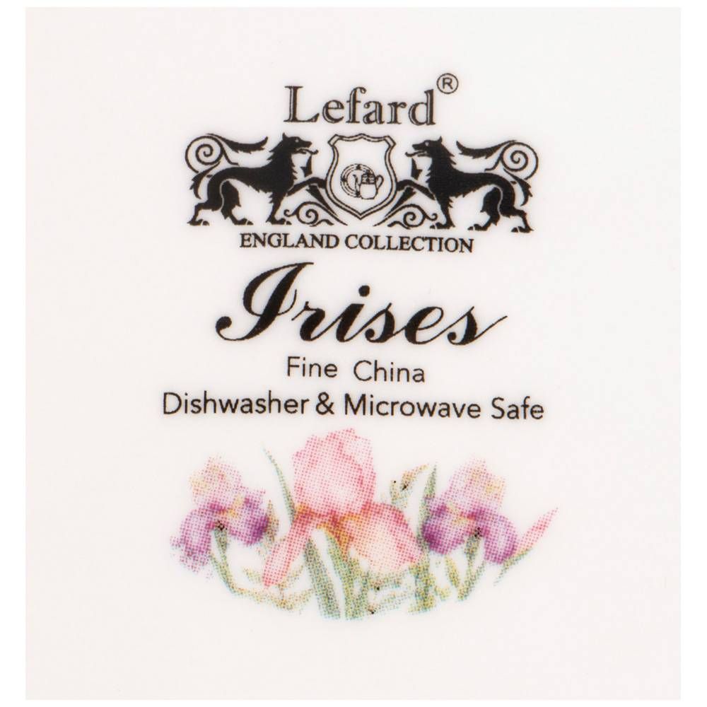 БЛЮДО ОВАЛЬНОЕ LEFARD "IRISES" 20,5 СМ (КОР=60ШТ.)