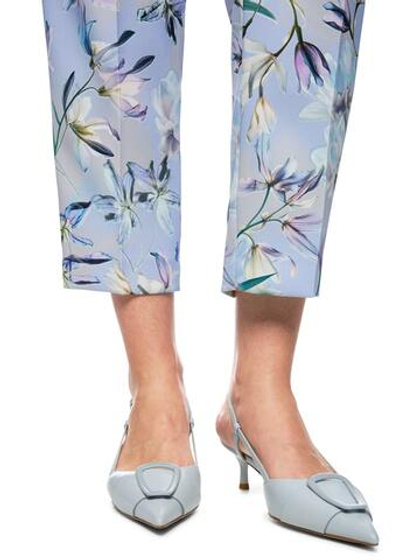 Marc Cain Брюки укороченные с принтом