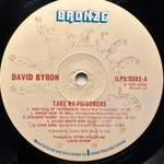 David Byron ‎– Take No Prisoners (Англия 1975г.)