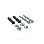 Крепление унитаза к полу D6x70 с шестигранной головкой, колпачки хром Филд-А