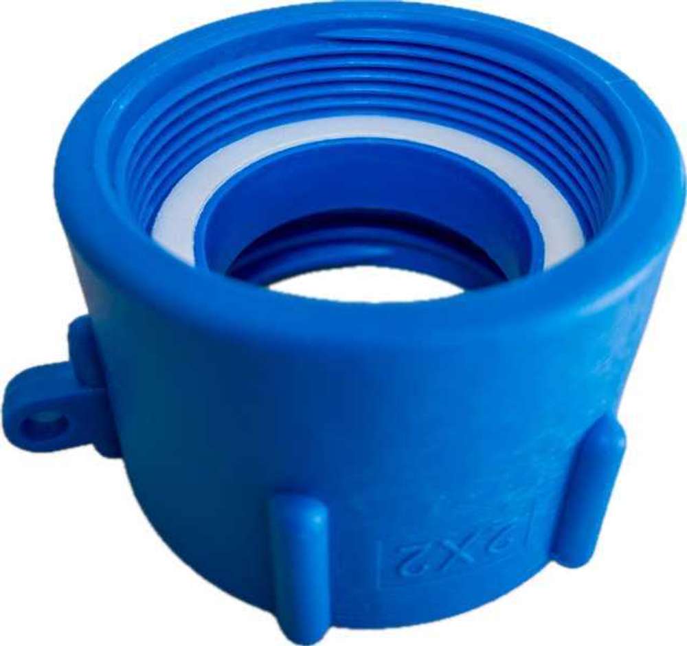 Крышка крана еврокуба внутренняя резьба S60x6 и внутренняя резьба 2"