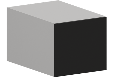 Кухня Модуль ШВГ 410 Ликата / Черный матовый