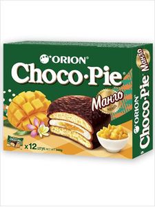 ПЕЧЕНЬЕ CHOCO PIE ORION МАНГО 360ГР 12ШТ