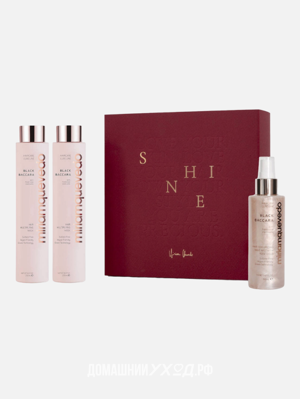 Бьюти-набор для идеальной укладки Black Baccara Perfect Curls Holiday Set