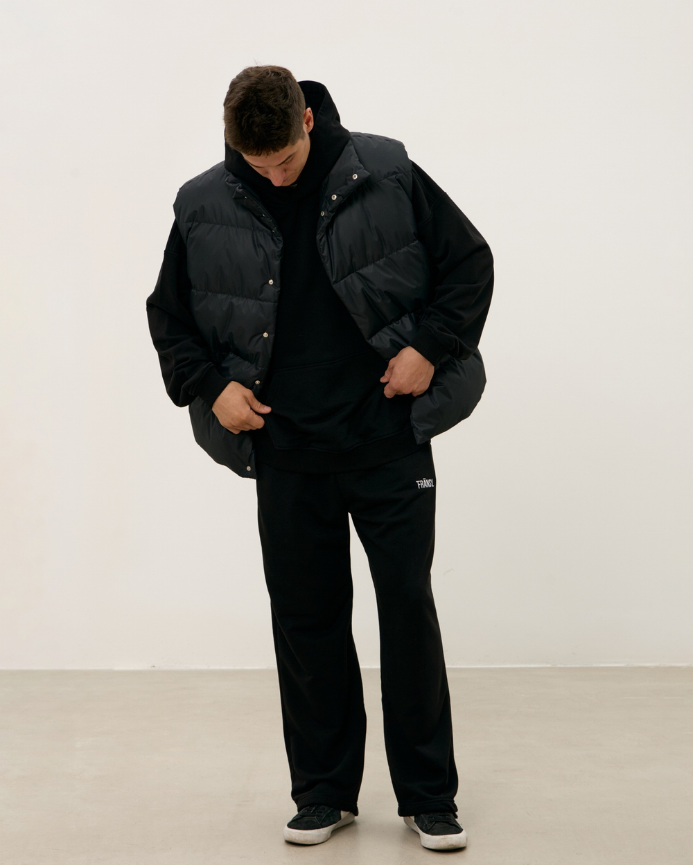 Жилет MAN, BLACK