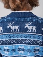 Кофта вязаная на молнии