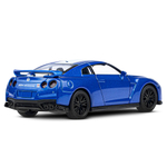 Модель 1:42 Nissan GT-R (R35), синий, откр. двери, инерция