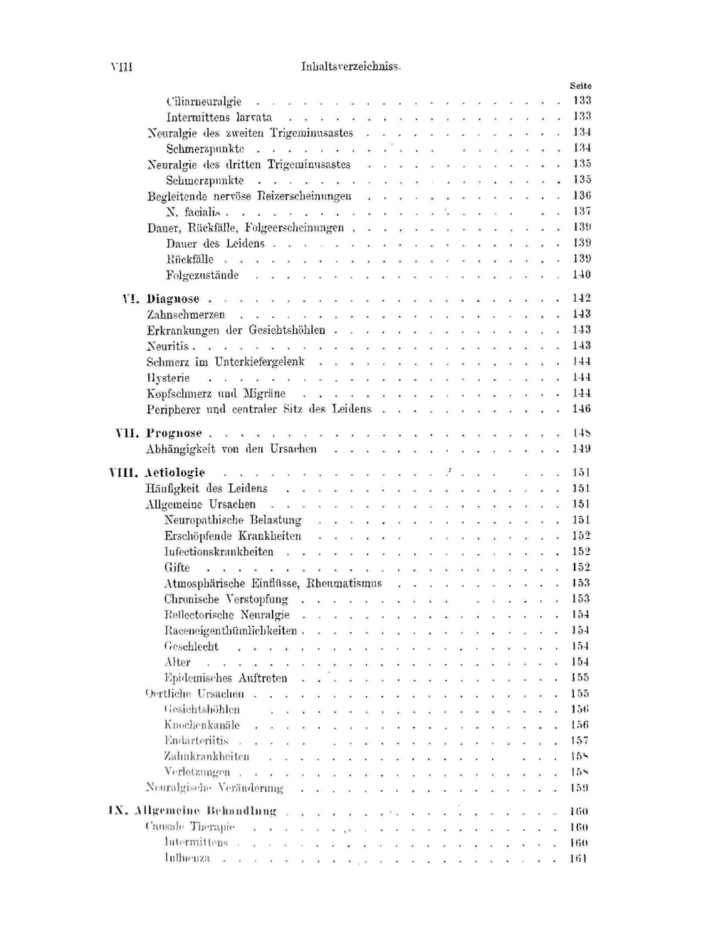 Die Neuralgie des Trigeminus. nebst der Anatomie und Physiologie des Nerven | F. Krause