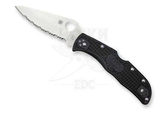 Складной нож Spyderco Endela C243SBK Эксклюзив! c клинком из стали VG-10, рукоять FRN