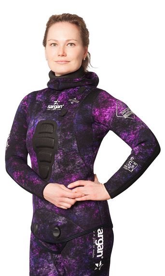 Гидрокостюм женский Sargan Миметик Калан 3.0 lady GalaxyAPE/07 7 мм