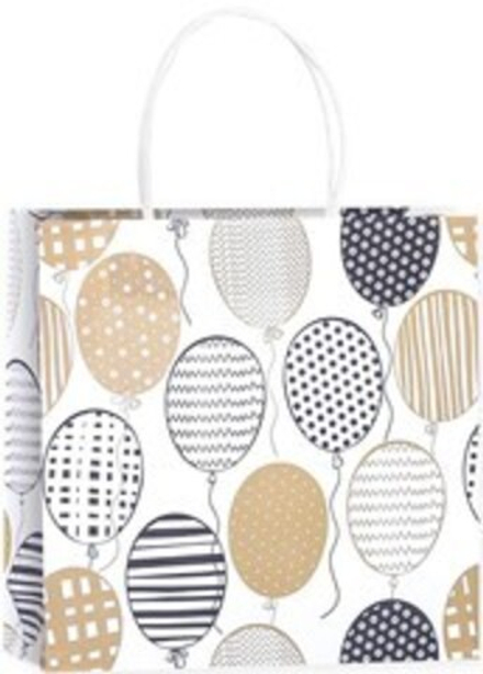 Пакет подарочный, Дизайнерские шарики, 27*27*11 см, 1 шт.