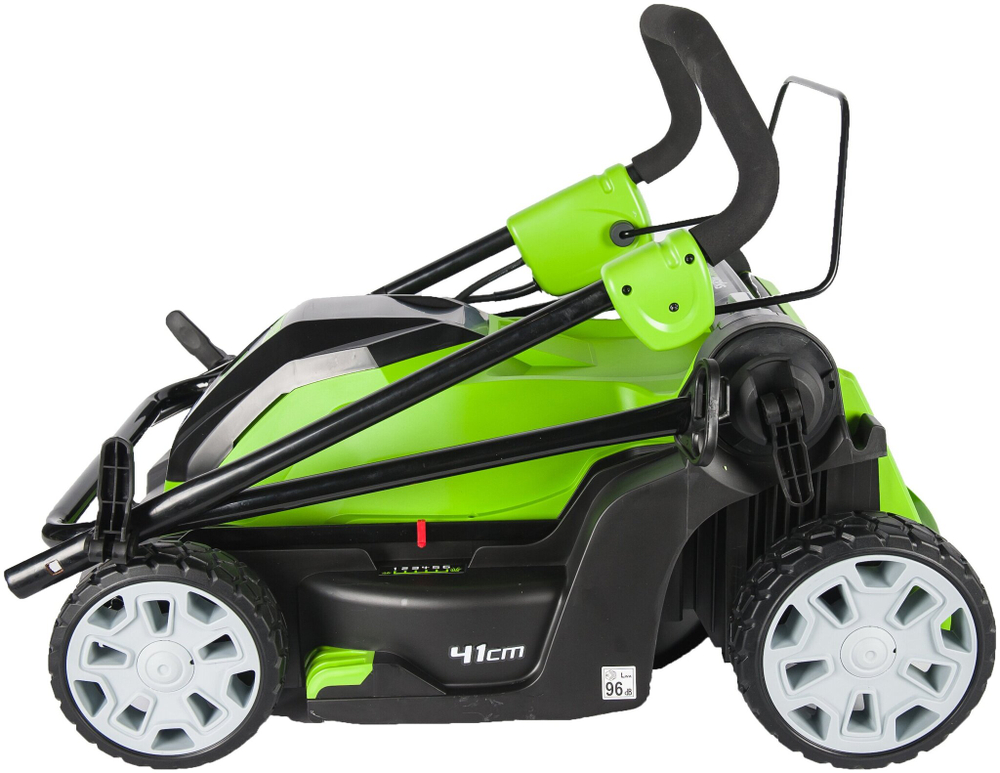 Электрическая газонокосилка Greenworks 220V GLM1241 (2505207)